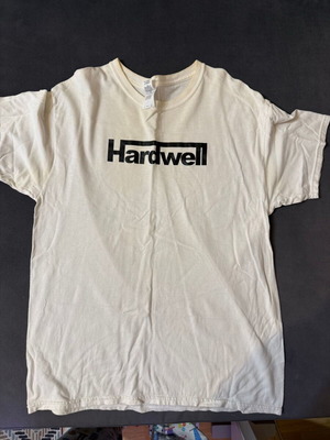 Hardwell T-shirt used, white, size L