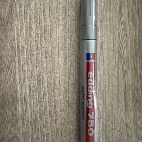 Edding 750 Oil Marker Silver New
