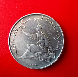 500 Lire Unification Centennial coin Italy