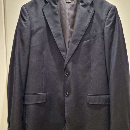 Wool jacket Mango like new, blue, small defect on shoulder