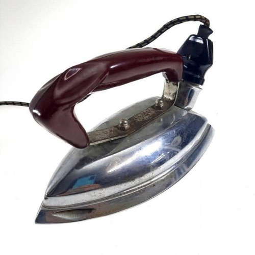 Vintage electric iron 1960s (A1470)