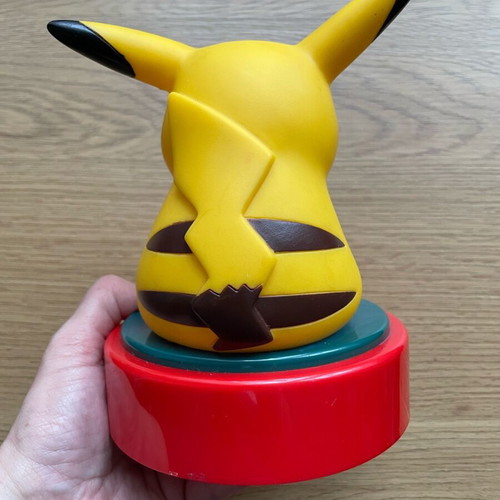 Pokemon Pikachu alarm clock used, vintage Nintendo 1998