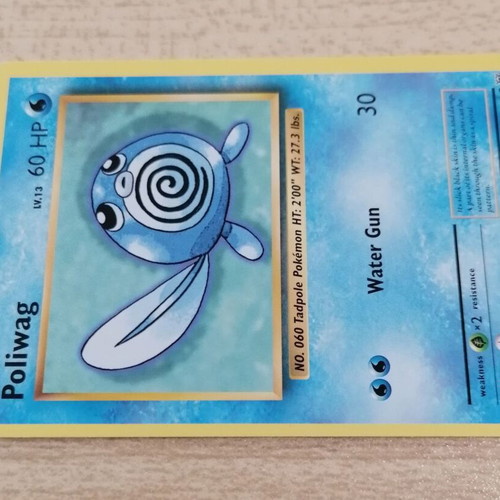 Pokémon Poliwag Evolutions 2016 card new