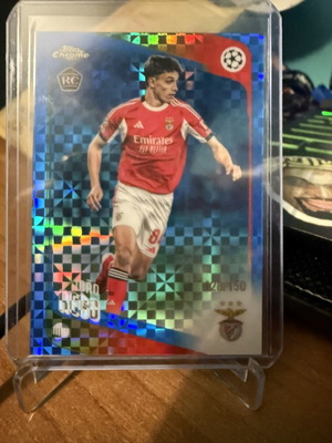 Joao Rego 128/150 Topps Chrome Ucc Rc card new