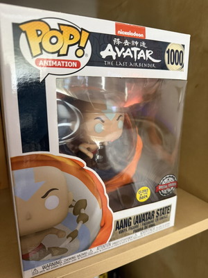 Avatar Aang Avatar State Funko Pop figure special edition glow in the dark like new