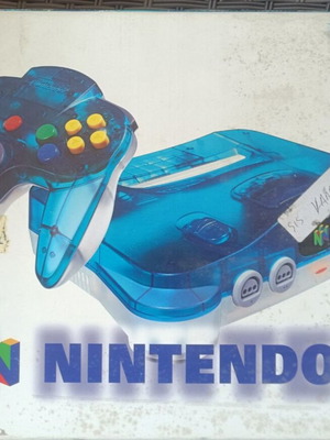 Nintendo 64 Clear Blue Console Funtastic Series Like New Complete Pack