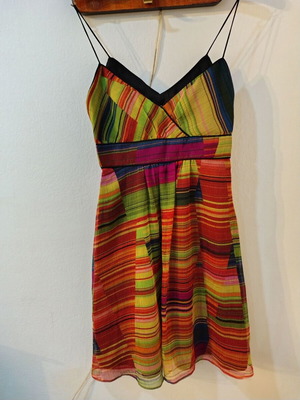 Zara dress multicolored like new, size S