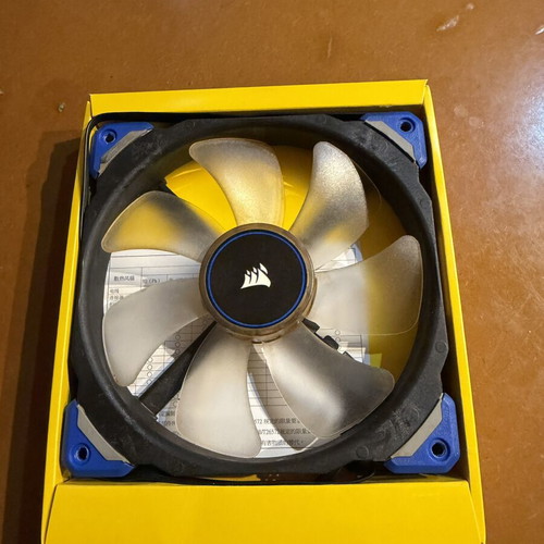 Corsair ML140 Pro LED fans used, pack of 3, magnetic levitation PWM