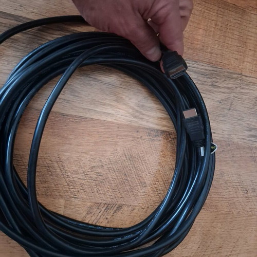 HDMI cable 10 meters like new, high speed male to male