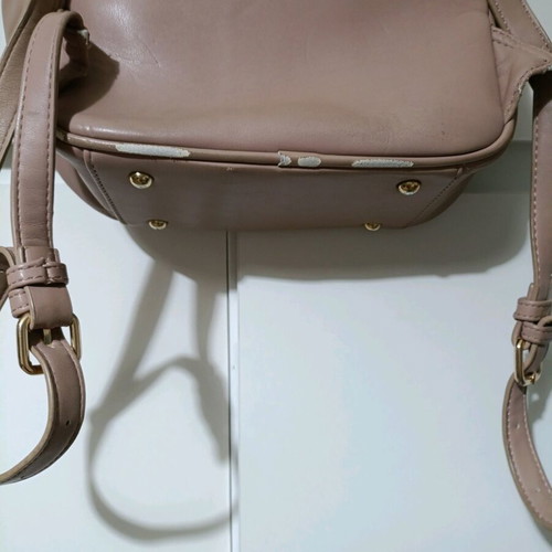 Verde backpack like new, color rotten apple
