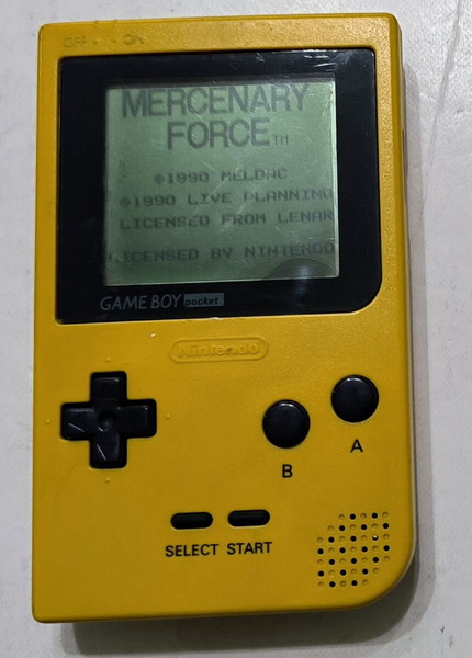 Nintendo Gameboy Pocket Yellow +  1 Παιχνίδι