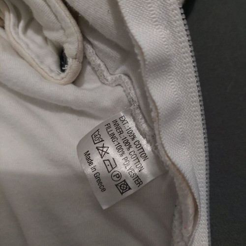 Sleeping bag 2.5 tog (65 - 80 cm) cotton like new with zipper and detachable sleeves
