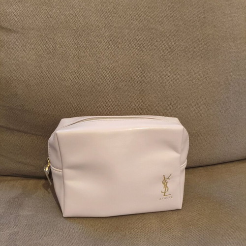 YSL women's toiletry bag pink like new