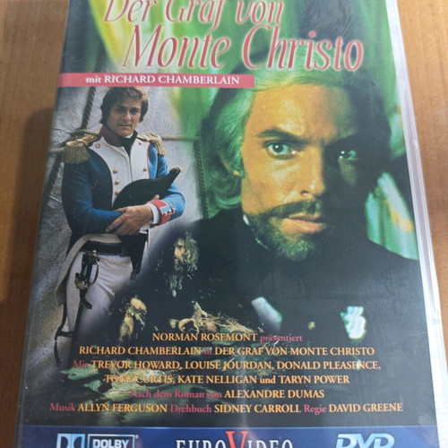 Der Graf von Monte Christo DVD like new with Richard Chamberlain