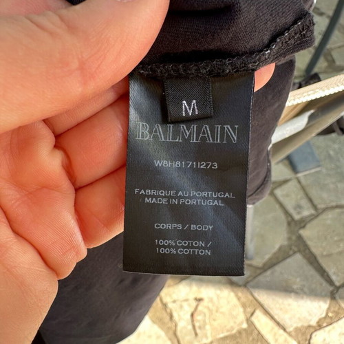 Balmain t shirt like new, authentic