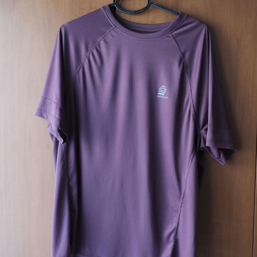 Set of 8 Admiral and Decathlon dry fit gym t-shirts