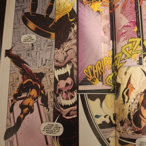 Wolverine #90 X-Men Deluxe comic book used, Marvel 1995