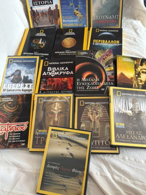 National Geographic documentary DVD box set, 15 like new