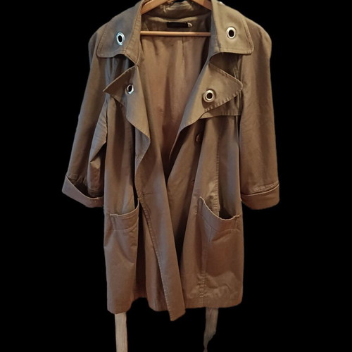 Chrisper trench coat used, size XL, beige