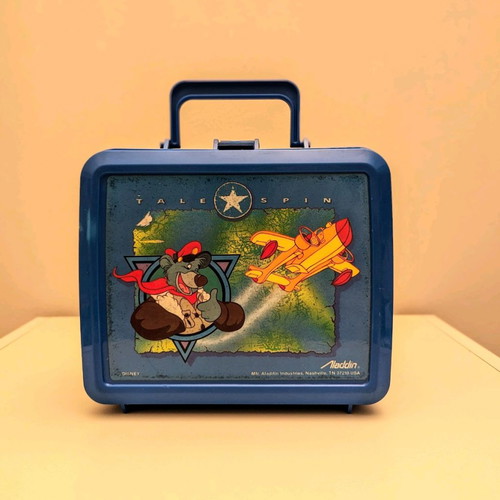TaleSpin Vintage LunchBox της Aladdin USA 1987 με θερμός, καινούργιο