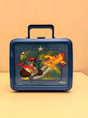 TaleSpin Vintage LunchBox της Aladdin USA 1987 με θερμός, καινούργιο