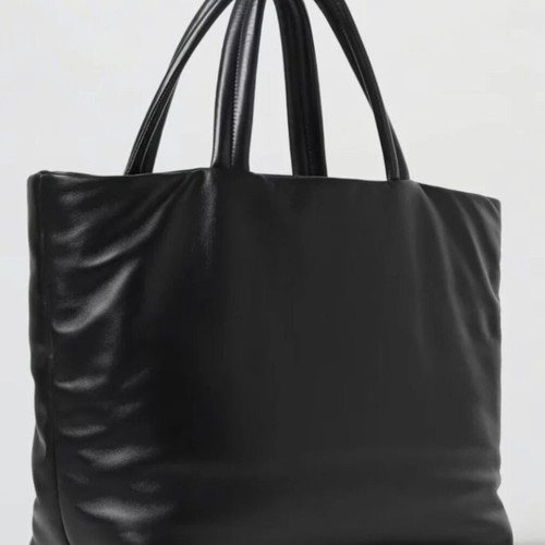 YSL Lambskin Tote New Black Shoulder Bag