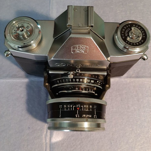 Zeiss Ikon Contaflex I Synchro Compur F35 vintage camera used
