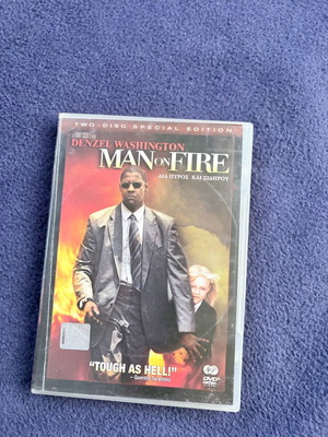 Man on Fire DVD used, action, adventure, subtitles, authentic