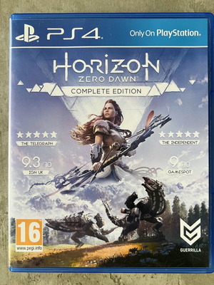 Horizon Zero Dawn Complete Edition PS4 like new