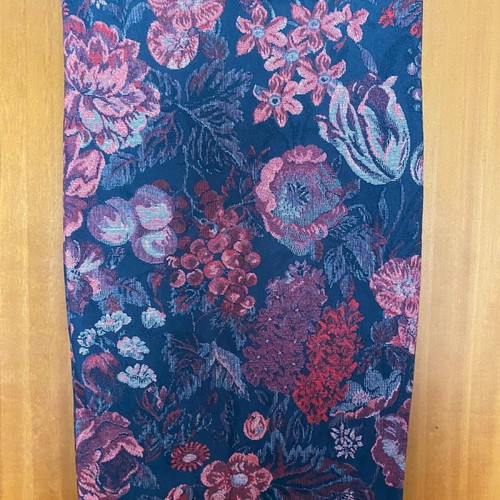 Set of two pencil skirts used, black and white and floral