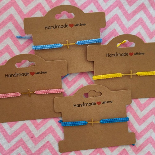 Handmade macrame bracelets made to order