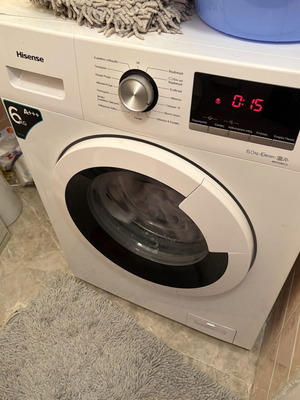 Πλυντήριο ρούχων Hisense 6 kg μεταχειρισμένο, ενεργειακή κλάση A+++