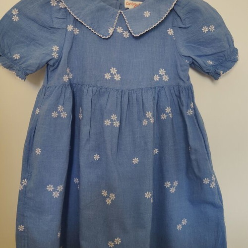 Blue dress for 5-year-old girl