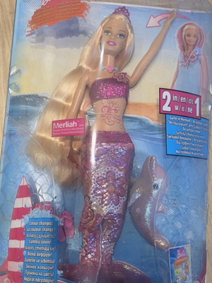 Barbie in a Mermaid Tale 2-in-1 Merliah κούκλα καινούργια 2009