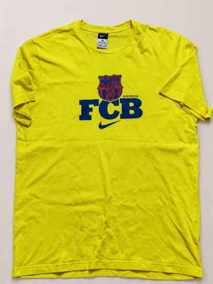 Nike FC Barcelona Blaugrana графична тениска, жълта, XL