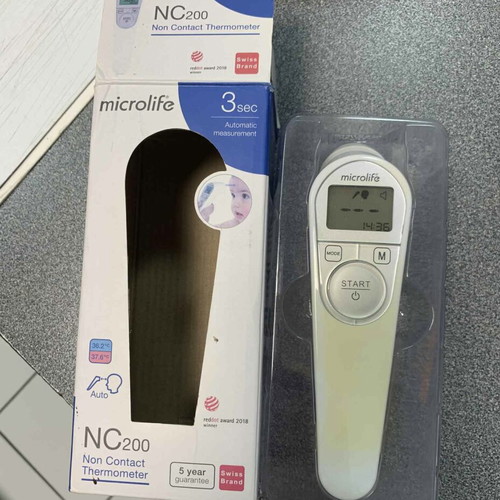 Microlife NC 200 digital non-contact forehead thermometer