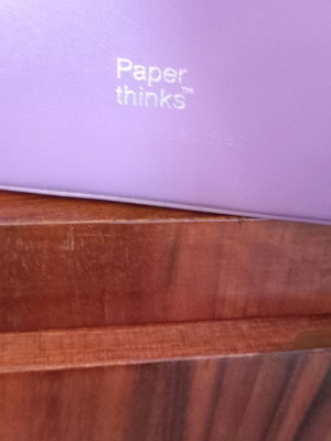 Large branded bag with unique defect