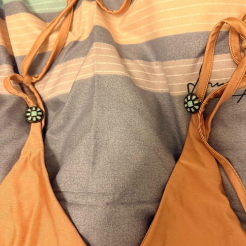 Nidodileda swimsuit like new, beige and gold