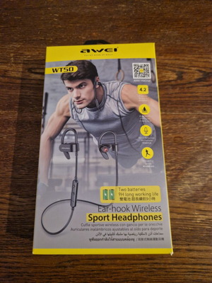 Awei WT50 Bluetooth Ear Hook Hands Free headphones like new