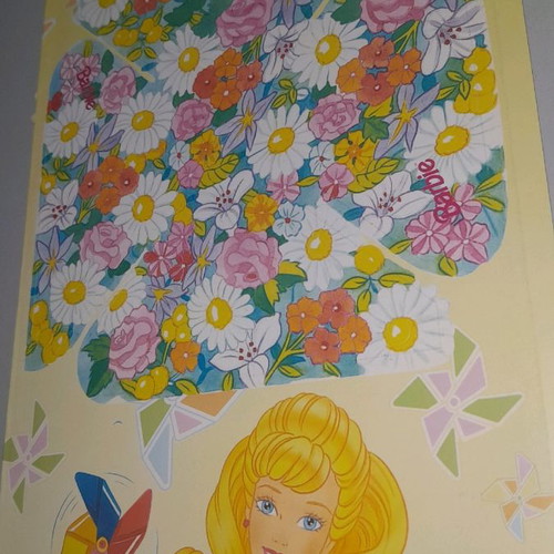 Barbie collectible craft insert with windmills new