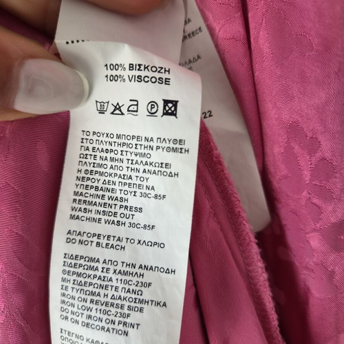Toi&Moi wrap dress size M like new, pink