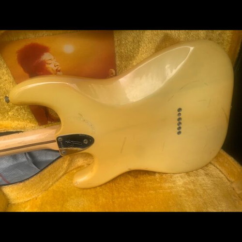 Fender Stratocaster USA Hard Tail used, rare see-through color