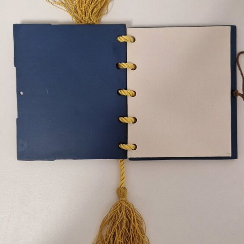 Notebook with ceramic embossed owl cover new Nemesis Now