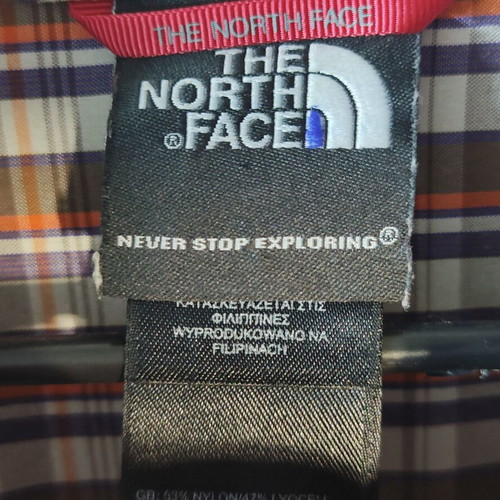 The North Face men's plaid short sleeve shirt size S like new