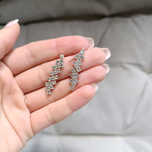 Earrings new silver