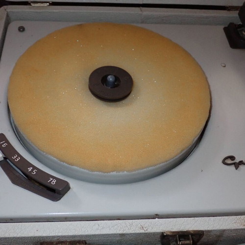 Garrard SRP 10 record player used, vintage 1960s in suitcase