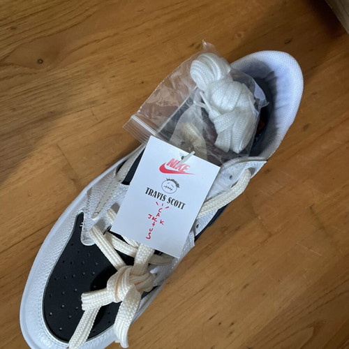 Travis Scott Nike Jordan Low sneakers new, size 44, black and white
