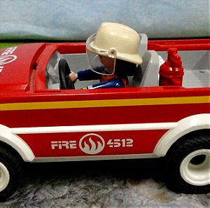 Playmobil Όχημα Πυροσβεστικής