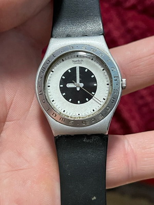 Swatch women's watch used, white