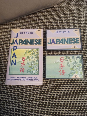 Get By in Japanese BBC Travel Pack language course, like new